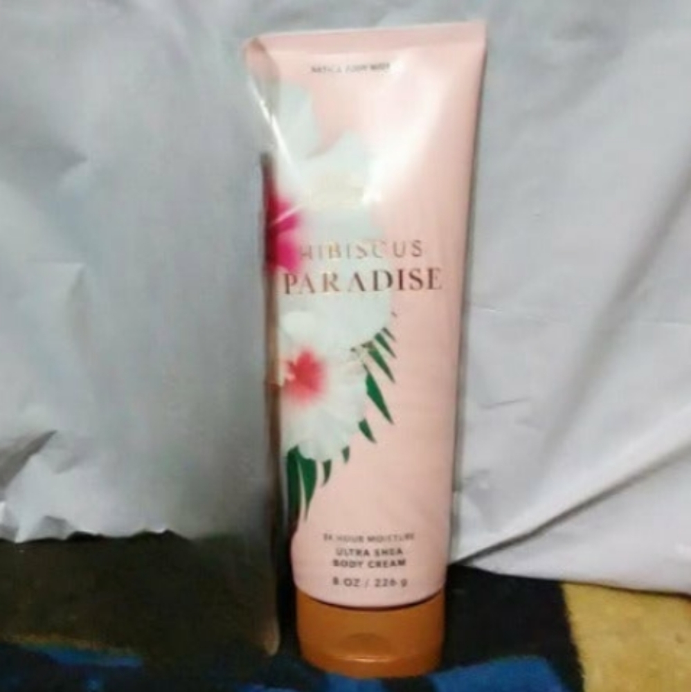 Bath and Body Works Hibiscus Paradise Cream!